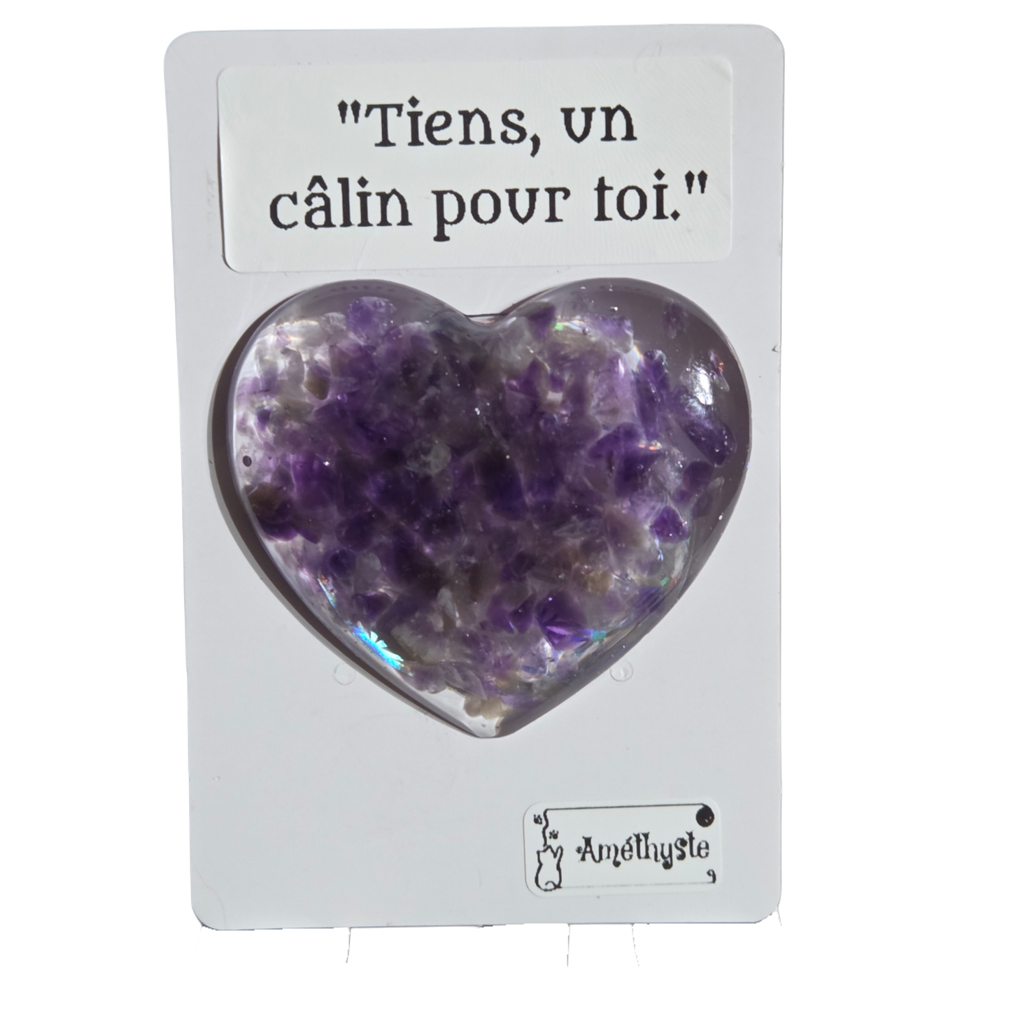 Câlins de poches améthyste