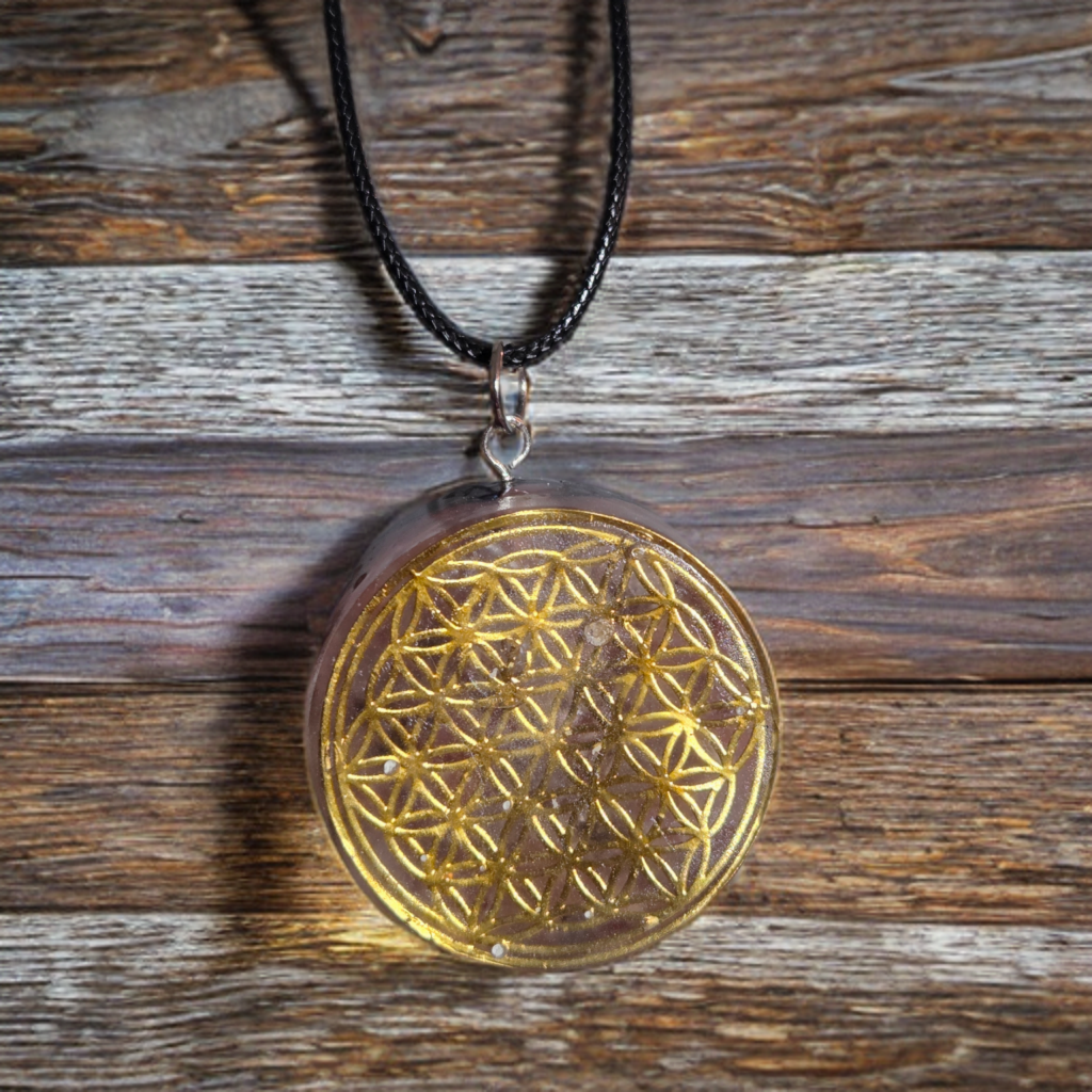 Orgonite pour blocages émotionnels provenant du cœur.