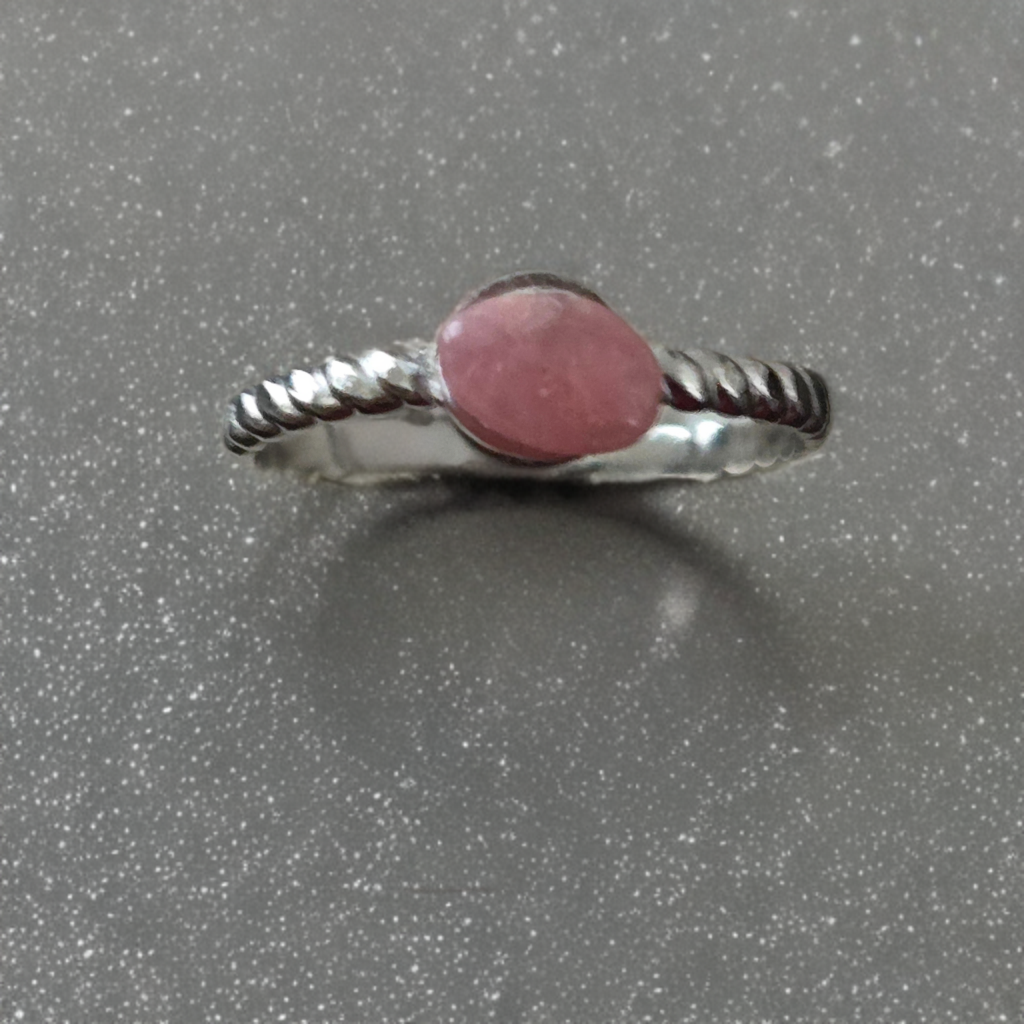 Bague Rhodocrosite Ajustable