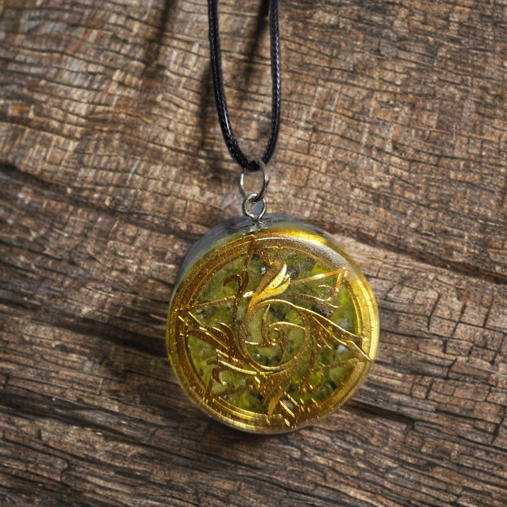 Orgonite dissipant les pensées négatives.