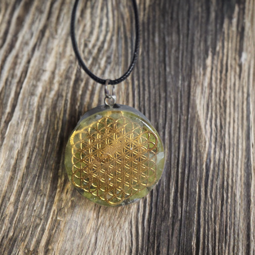 Orgonite dissipant les pensées négatives.