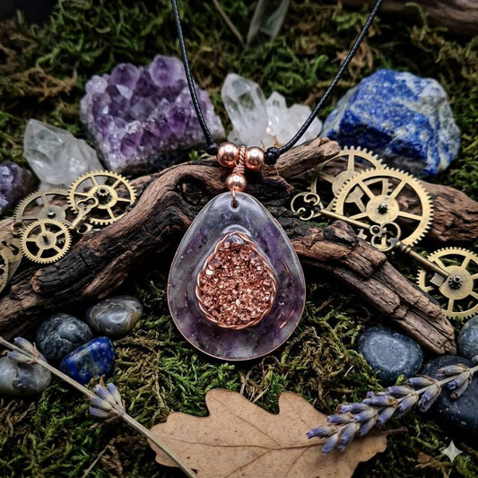 Orgonite améthyste