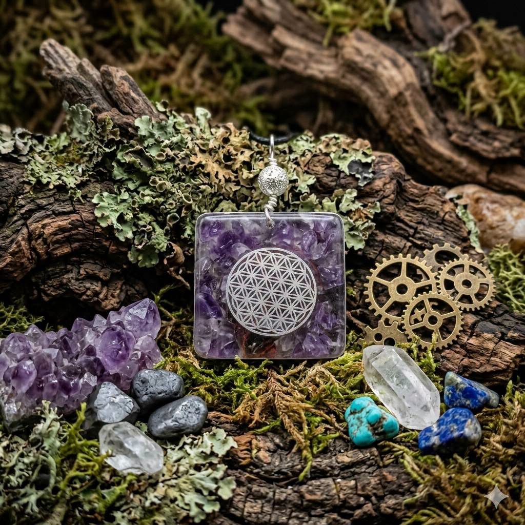 Orgonite améthyste