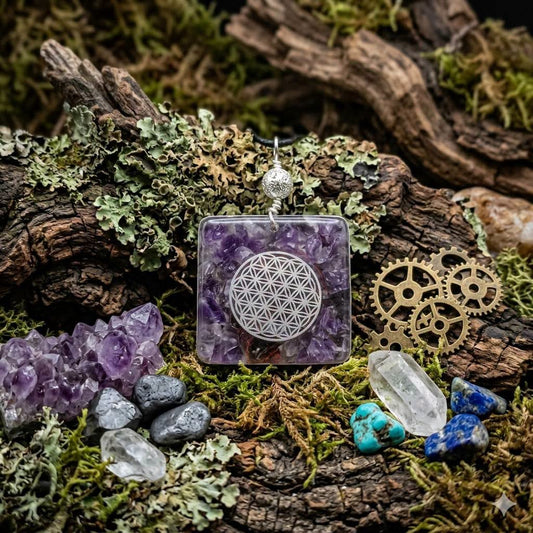 Orgonite améthyste