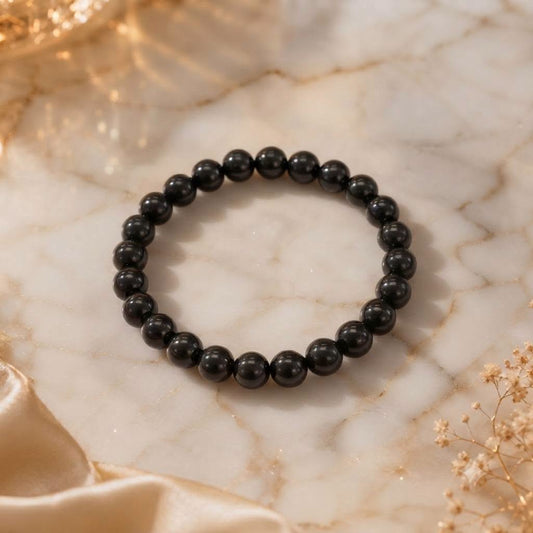 Bracelet Shungite 6 mm et 8 mm