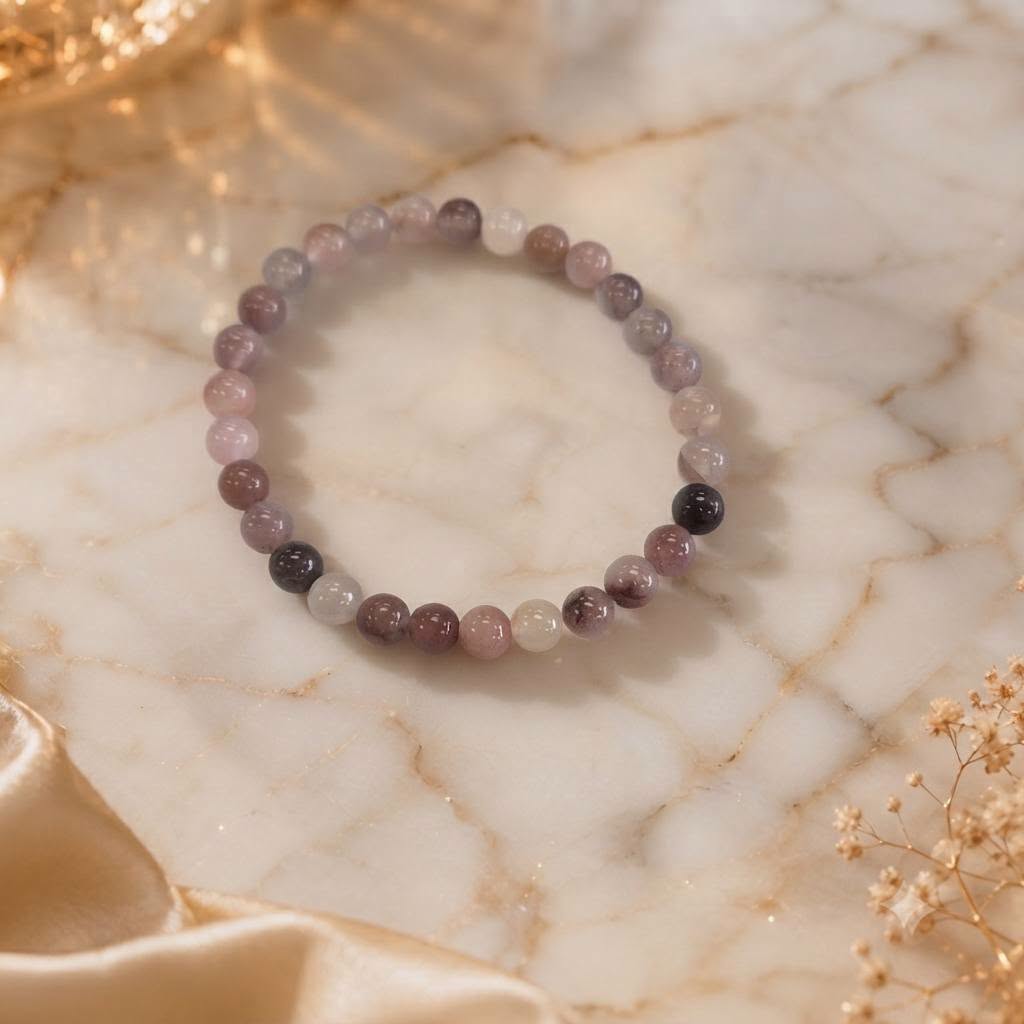 Bracelet Quartz Framboise 6 mm