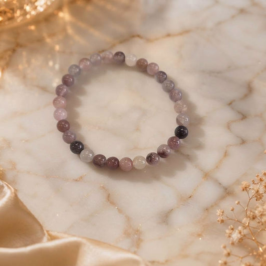 Bracelet Quartz Framboise 6 mm