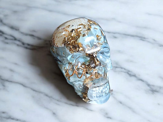 Orgonite Crâne Larimar