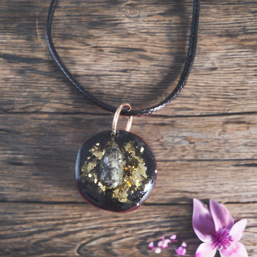 Orgonite shungite et pyrite