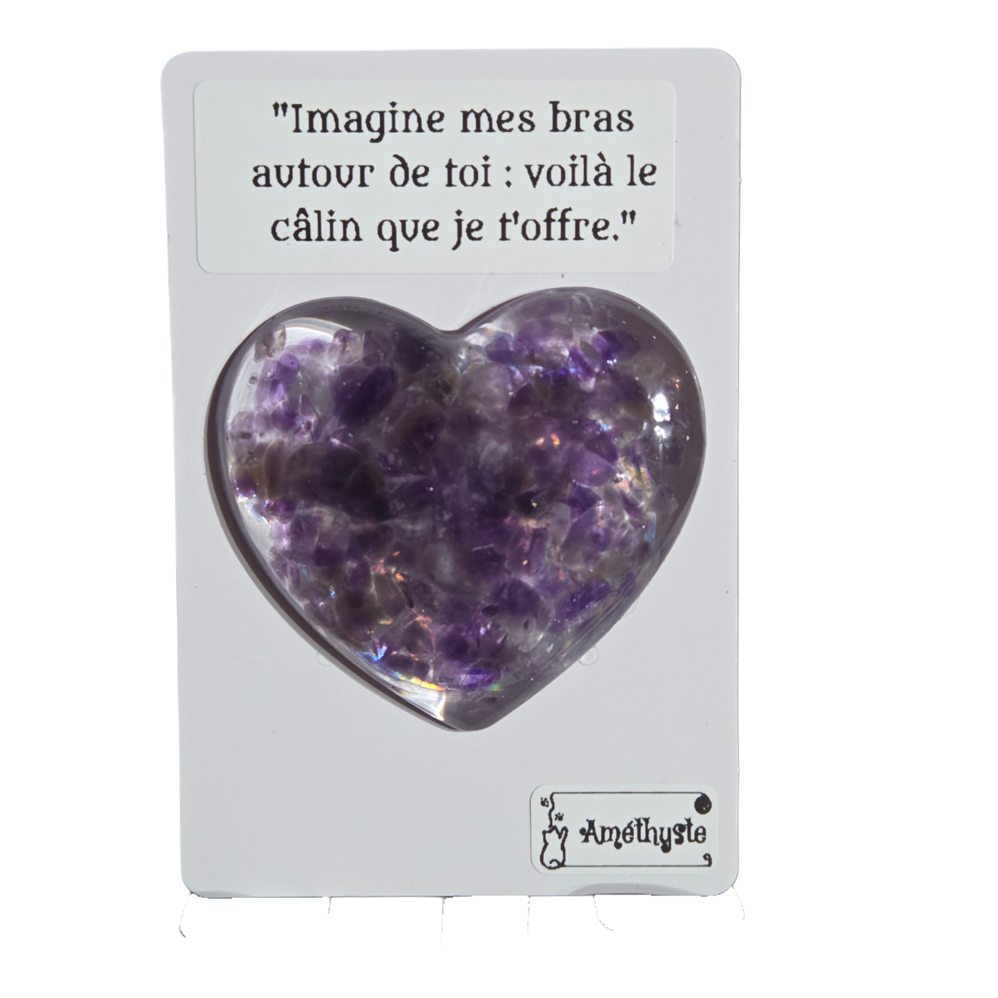 Câlins de poches améthyste