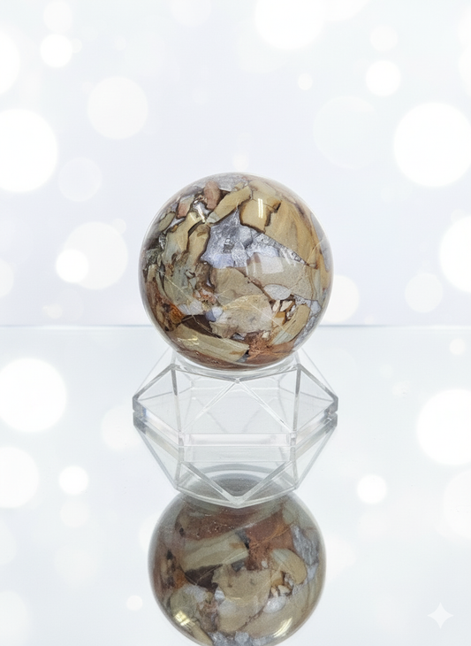 Sphère Agate Volcano