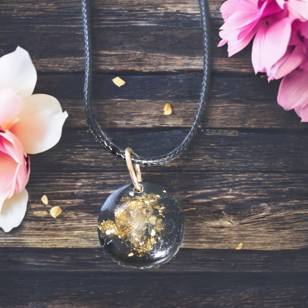 Orgonite shungite et Citrine