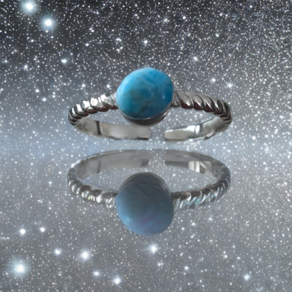 Bague Apatite Ajustable