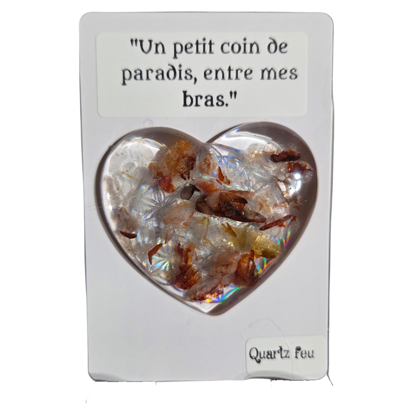 Câlins de poches Quartz feu