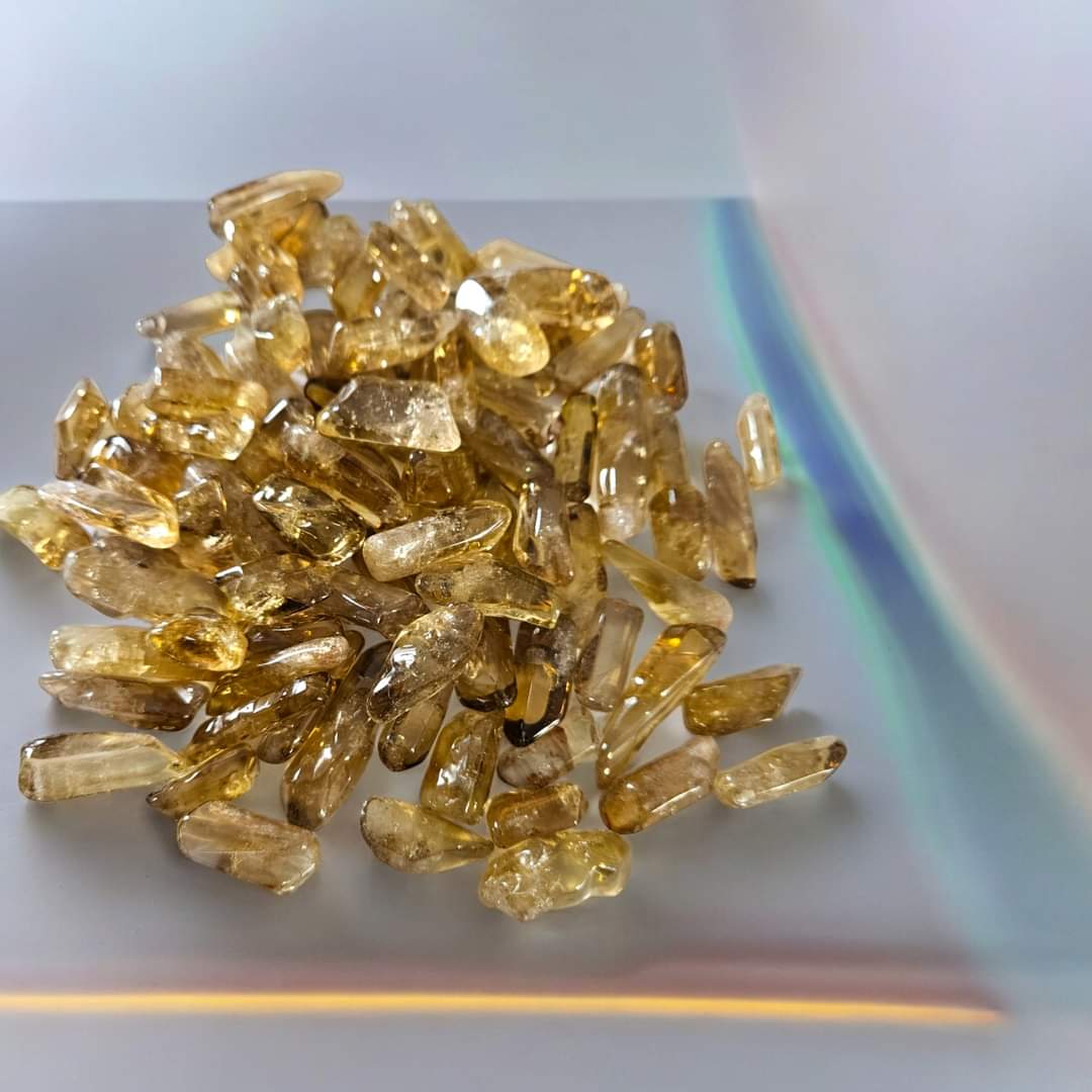 Citrine naturelle d'Afrique