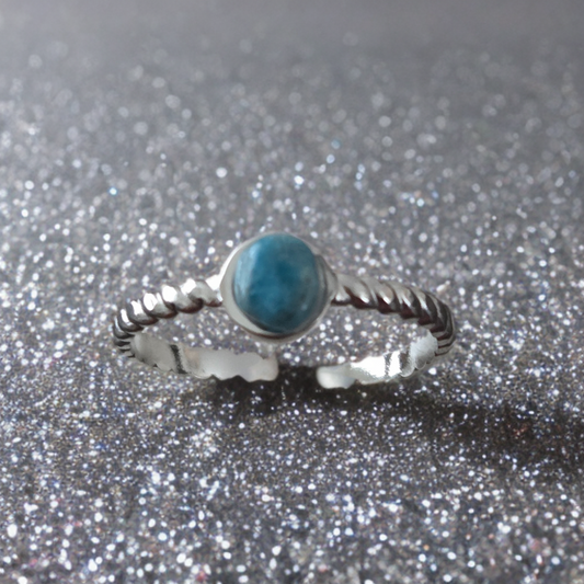 Bague Apatite Ajustable