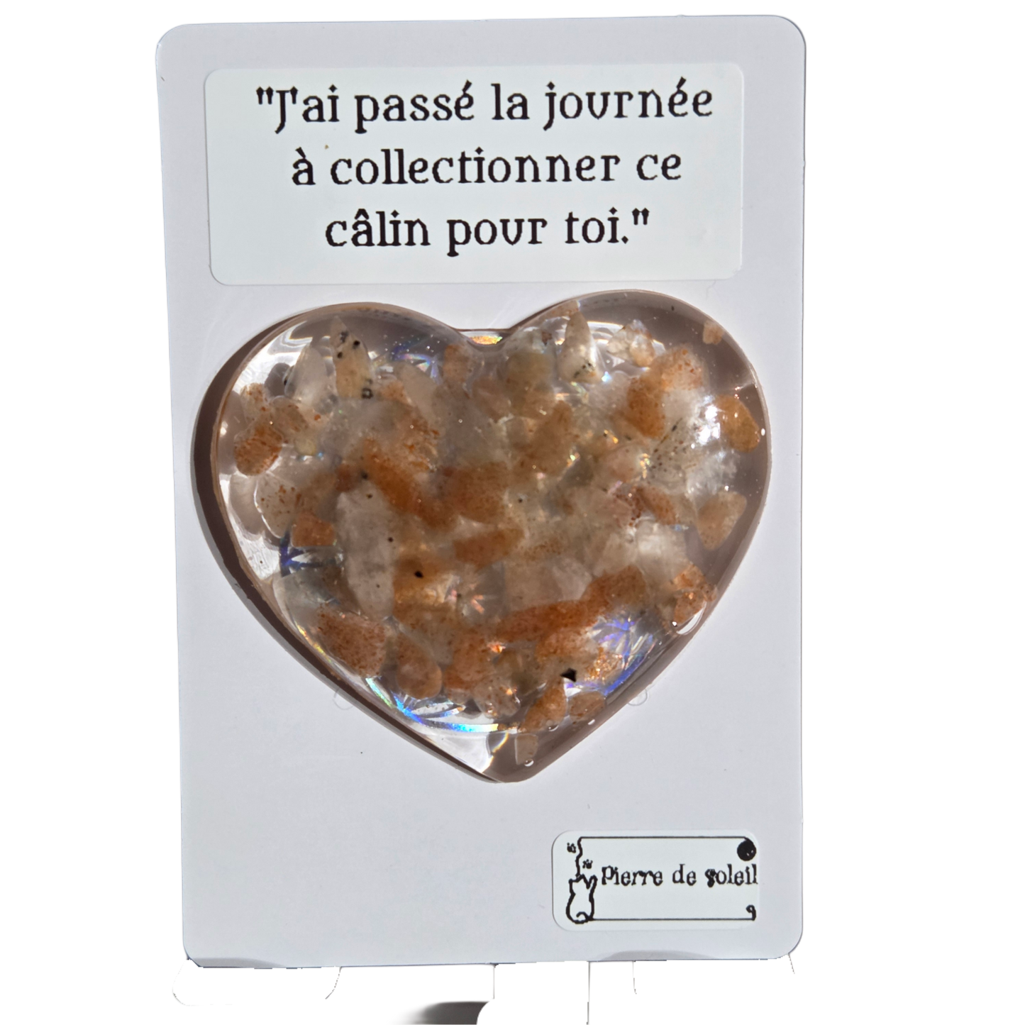 Câlins de poches Pierre de soleil