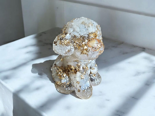 Orgonite pierre de lune arc-en-ciel