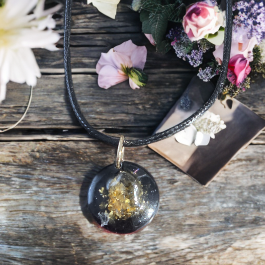 Orgonite shungite et citrine