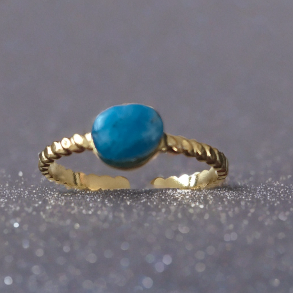 Bague Apatite Ajustable