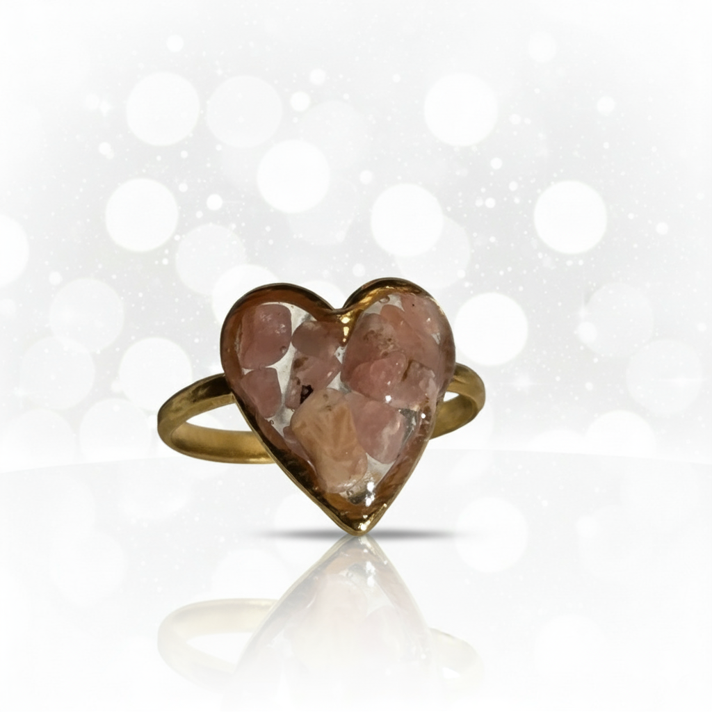 Bague Rhodocrosite Ajustable