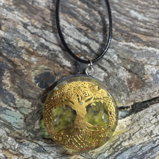 Orgonite dissipant les pensées négatives.